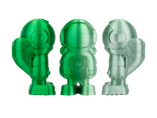 White Green MatterHackers Quantum PLA Filament - 1.75mm (0.75kg)