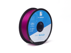 Translucent Purple MH Build Series PLA Filament - 1.75mm (1kg)