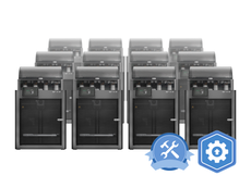 Bambu Lab X1E 3D Printer Installation & Training Package - 12 Pack w/ 2-Year Extended Warranty