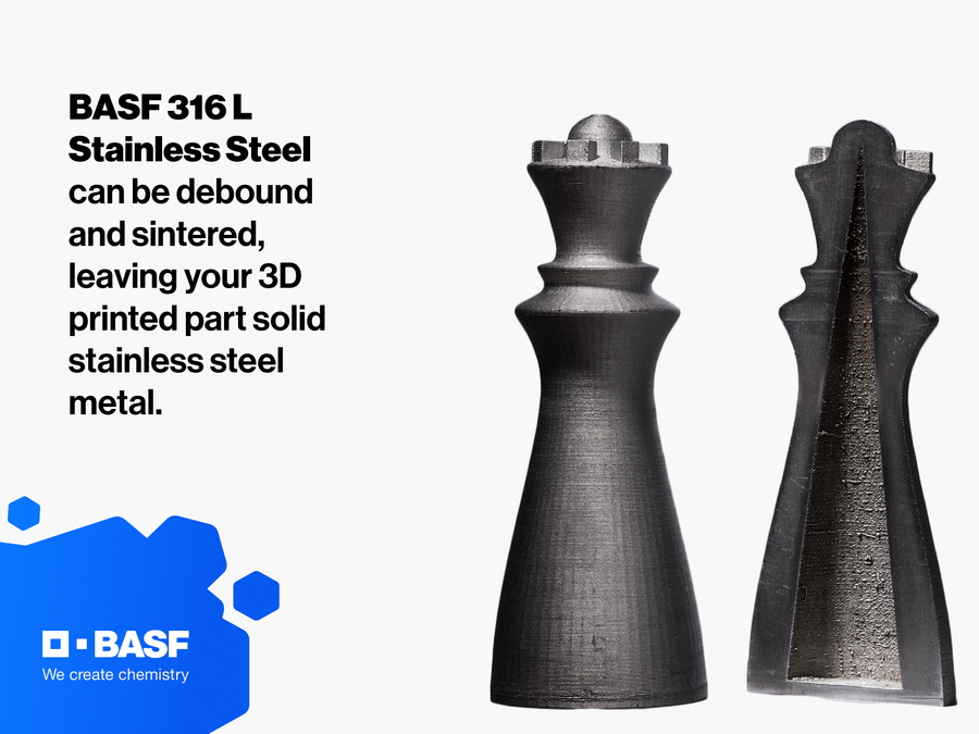 BASF Ultrafuse 316L Metal 3D Printing Filament - 1.75mm (3kg)