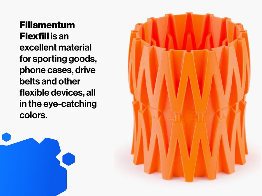 Fillamentum Natural Flexfill TPU 98A Filament - 2.85mm (0.5kg)