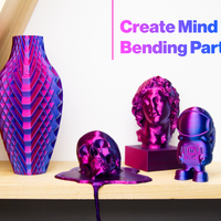 Blue Yellow MatterHackers Quantum PLA Filament - 1.75mm (0.75kg)