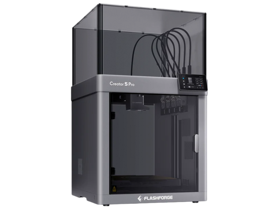 Flashforge Creator 5 Pro 4-Toolheads Multi-Color 3D Printer