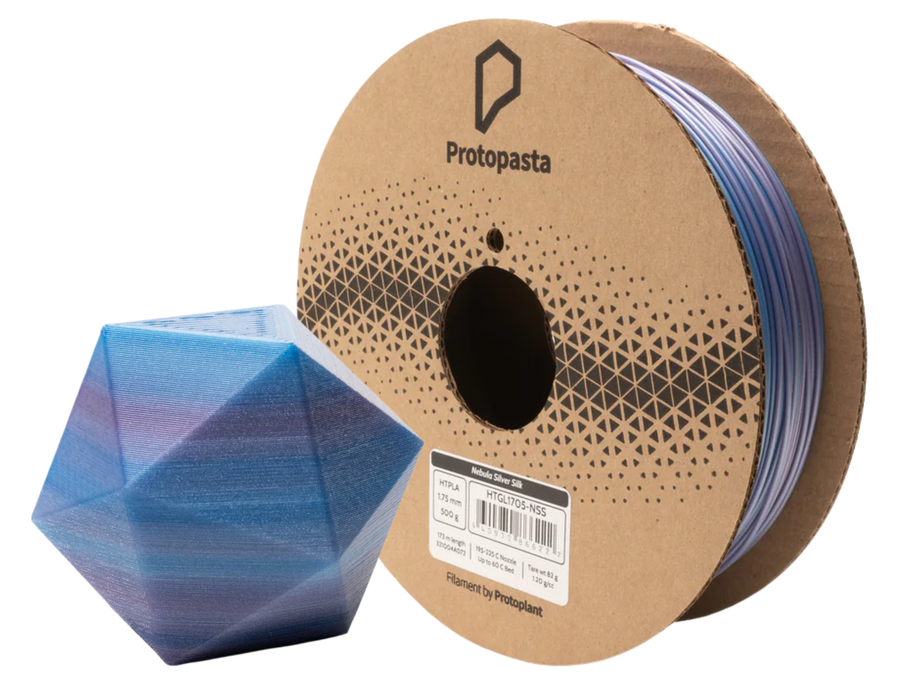Protopasta Nebula Cotton Candy Pastel Multicolor HTPLA Filament - 1.75mm (0.5kg)