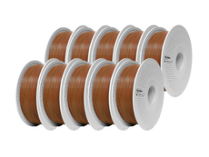 Bambu Lab Brown PLA Filament 10 Pack - 1.75mm (1kg)