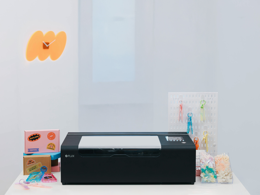 Flux Beamo II Compact C02 Laser Cutter