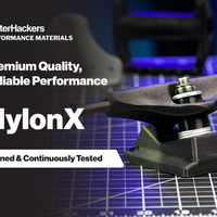 CLEARANCE - NylonX Carbon Fiber PA12 Filament (Notched Spool) - 1.75mm (0.5kg)
