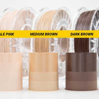ColorFabb varioShore Prosthetic TPU Filament - 1.75mm (2kg) Pale Pink