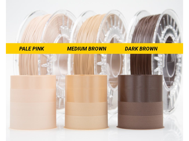 ColorFabb varioShore Prosthetic TPU Filament - 1.75mm (2kg) Pale Pink