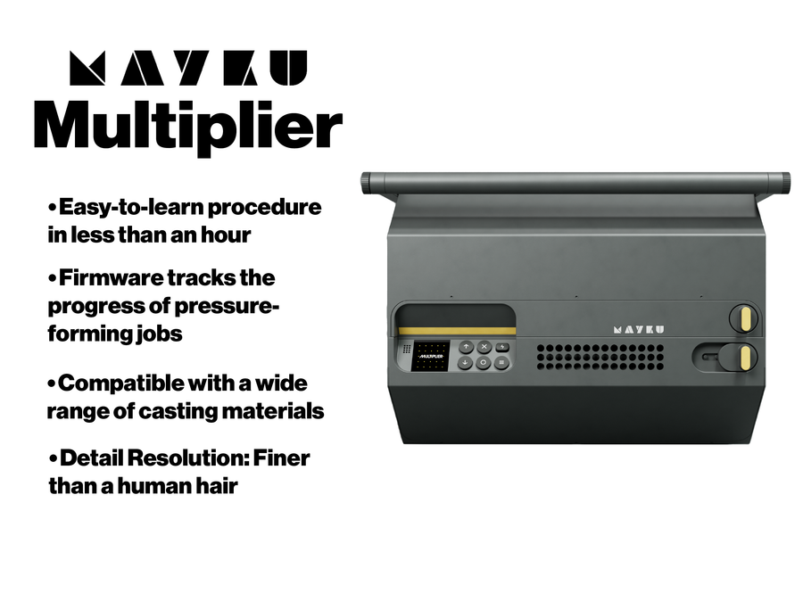 Mayku Multiplier Industrial Desktop Pressure Former with 1 Year Extended Warranty